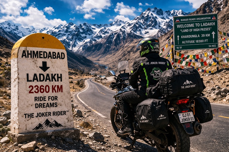 Ahmedabad to Ladakh Bike Trip