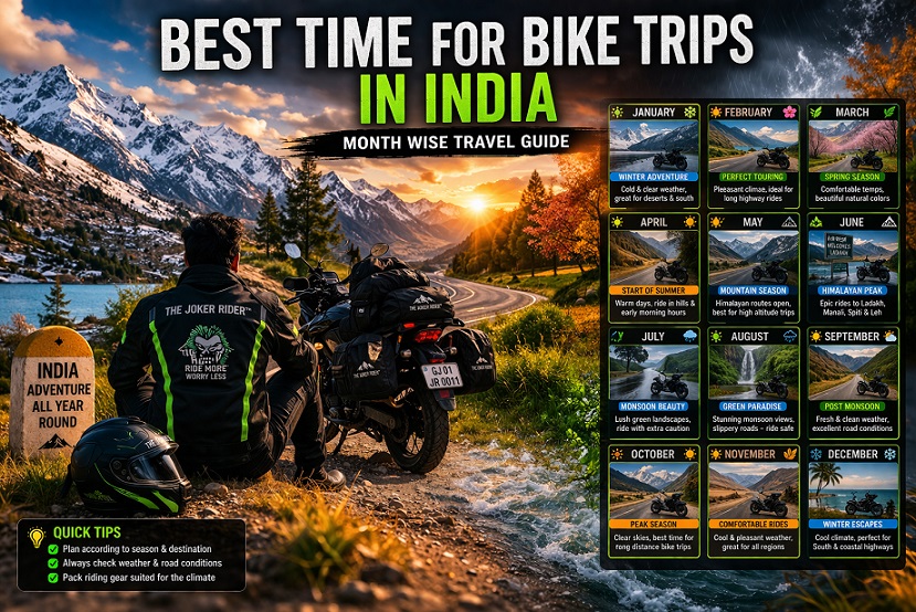 Best Time for Bike Trips in India