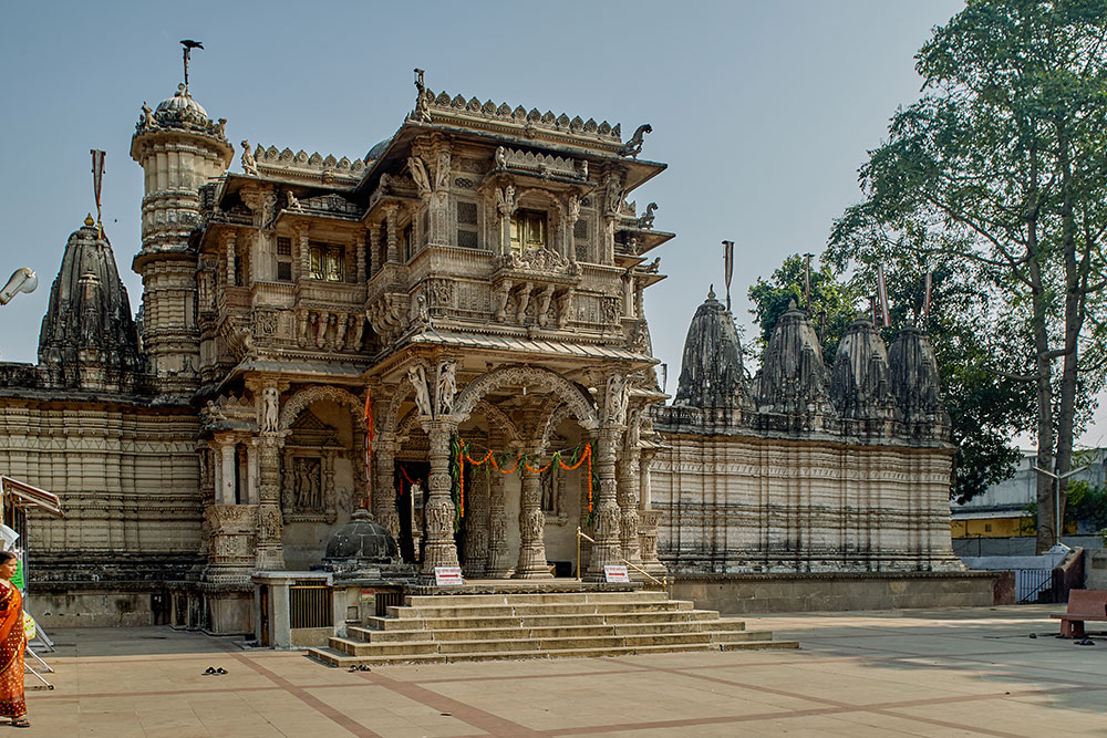Hutheesing Jain Temple Area Ahmedabad